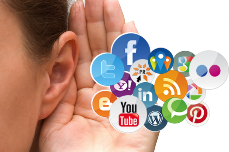 case study social media listening