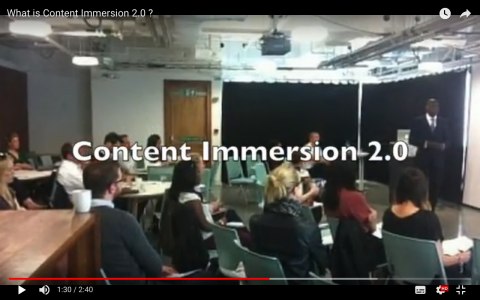 What is Content Immersion 2.0?