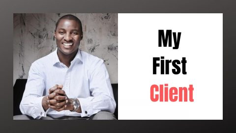 How did I get my First Client